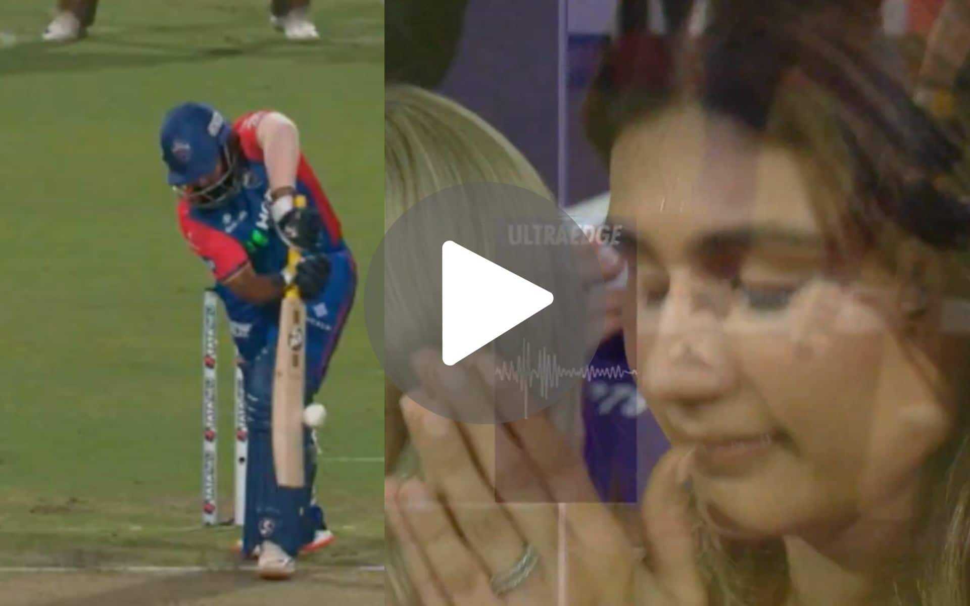 [Watch] Prithvi Shaw's Girlfriend Heartbroken After His Unfortunate Wicket Vs KKR